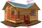 Проект бани из бруса 4